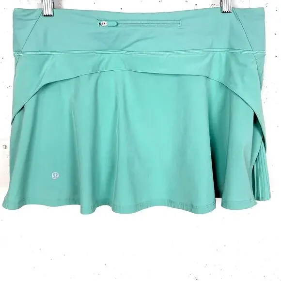 Lululemon Womens Play Off The Pleats Skirt 13" Luxtreme Swift Ultra Light 10 - Picture 9 of 14